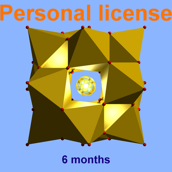 Diamond personal license (valid for 6 months) for individuals